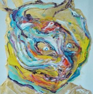 desertman -acrylverf op canvas - 24x30 - 2017 (3)