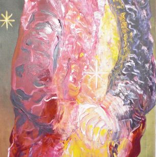 the star - olieverf op canvas - 100x50 - 2016